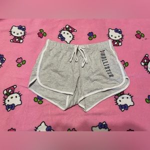 Hollister Logo Grey Shorts